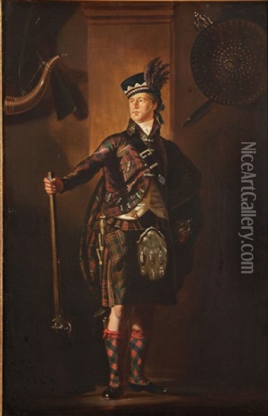 Portrait Of Alastair Ronaldson Oil Painting - Sir Henry Raeburn