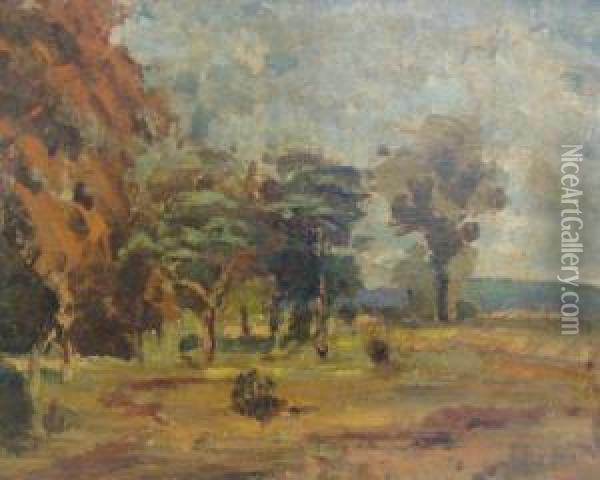 Landscape Oil Painting - Roger Eliot Fry