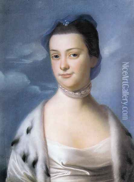 Mrs. William Turner (Ann Dumaresq) Oil Painting - John Singleton Copley