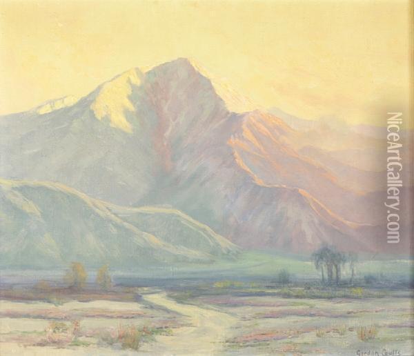 Mount San Jacinto Oil Painting - Gordon Coutts