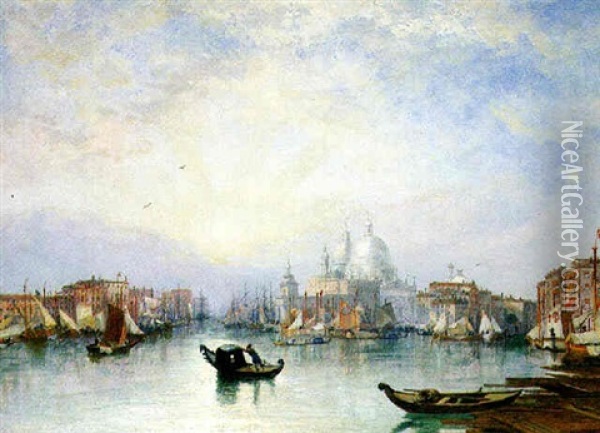 Venice Oil Painting - Joseph Paul Pettitt