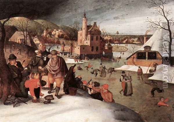 Winter 1607 Oil Painting - Abel Grimmer