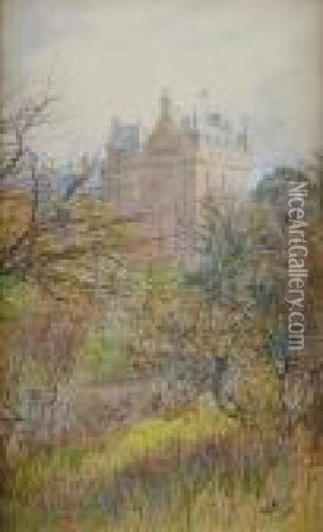 Cassilis Castle Oil Painting - William Lionel Wyllie