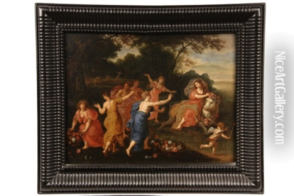 The Rape Of Europa Oil Painting - Hendrik van Balen the Elder