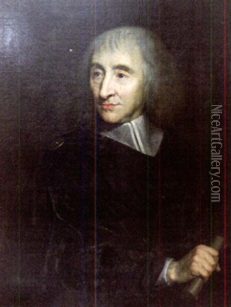 Portrait D'arnauld D'andilly Oil Painting - Philippe de Champaigne