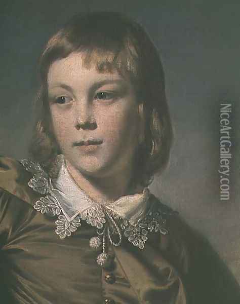 Master Thomas Lister The Brown Boy, 1764 2 Oil Painting - Sir Joshua Reynolds