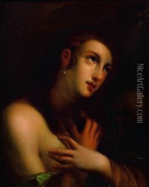 (ne Vers 1630) Oil Painting - Bartolomeo Mancini