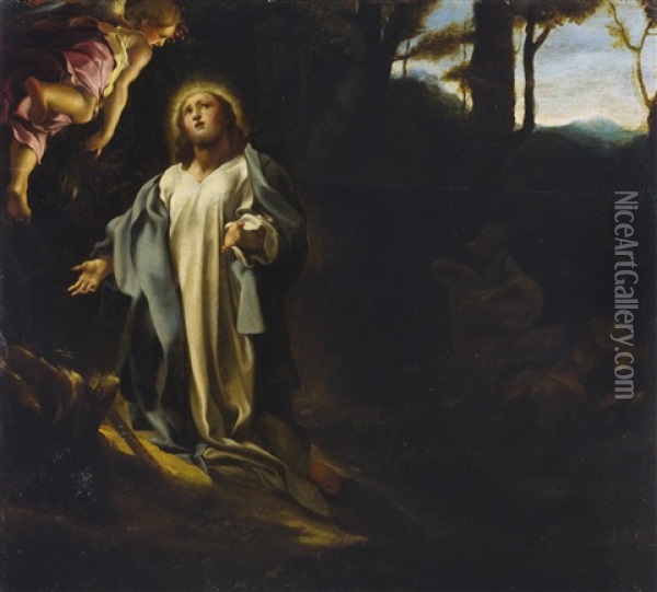 The Agony In The Garden Oil Painting -  Correggio