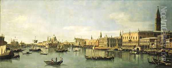The Bacino di San Marco, Venice Oil Painting - (Giovanni Antonio Canal) Canaletto