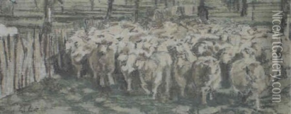 All We Like Sheep Oil Painting - Walter Sickert