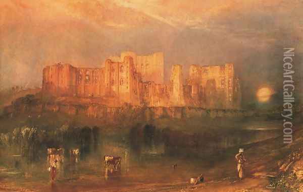 Kenilworth Castle Oil Painting - Joseph Mallord William Turner