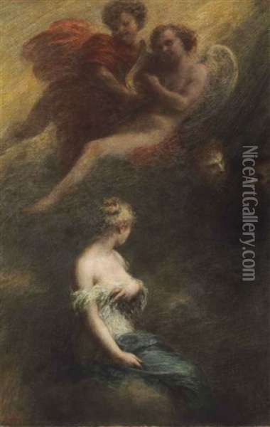 La Damnation De Faust Oil Painting - Henri Fantin-Latour