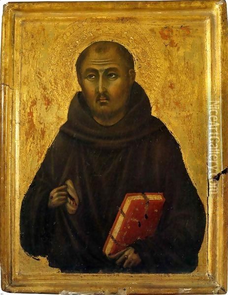 Saint Francis Oil Painting - Niccolo Di Segna