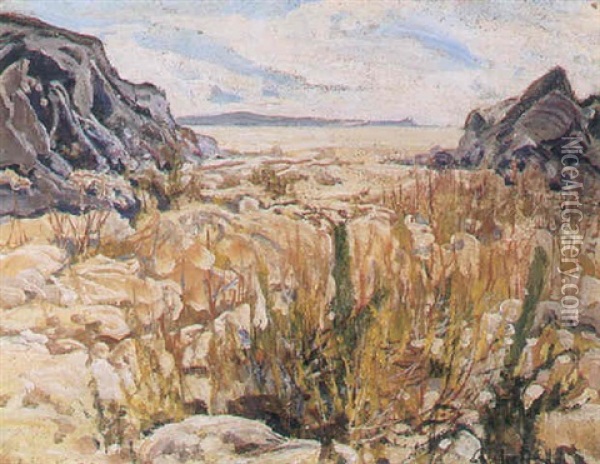 The Desert Gate Oil Painting - Charles Reiffel
