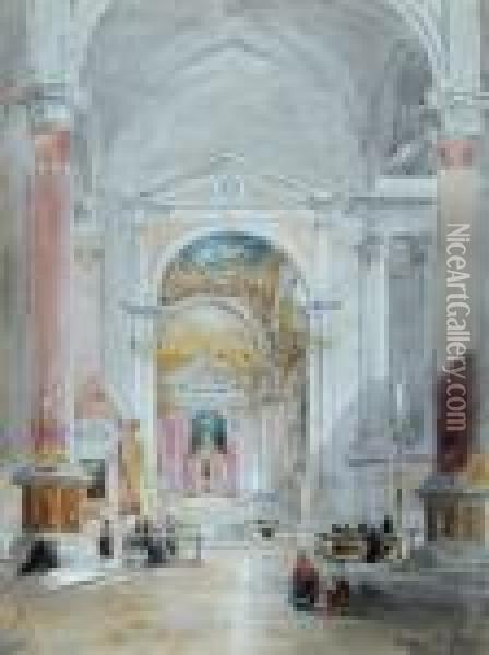 S. Giovanni E Paolo, Venice Oil Painting - James Holland