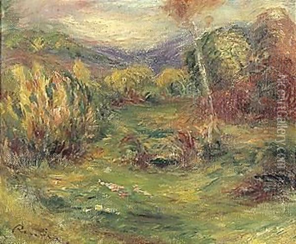 Paysage 15 Oil Painting - Pierre Auguste Renoir