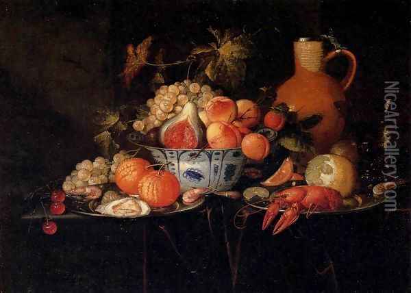 Still-Life 2 Oil Painting - Jan Pauwel II the Younger Gillemans