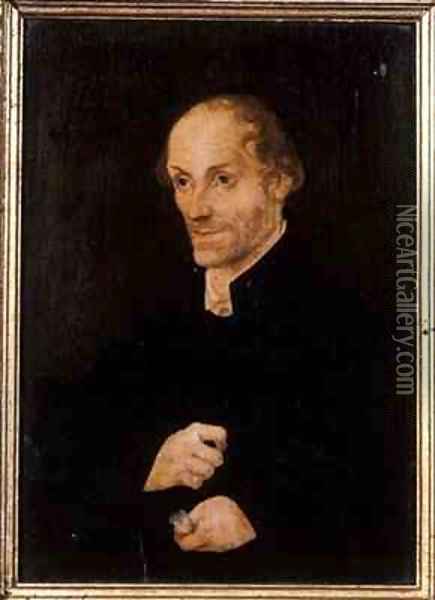 Philipp Melanchthon 2 Oil Painting - Lucas The Elder Cranach