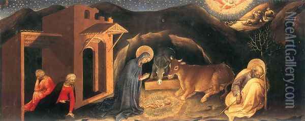 Nativity 1423 Oil Painting - Gentile Da Fabriano