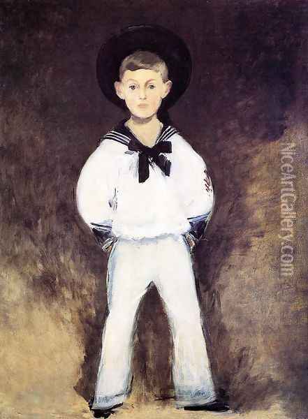 Portrait of Henry Bernstein as a Child Oil Painting - Edouard Manet