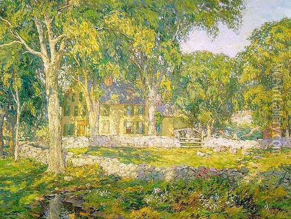 The Old Homestead 1916 Oil Painting - Wilson Henry Irvine