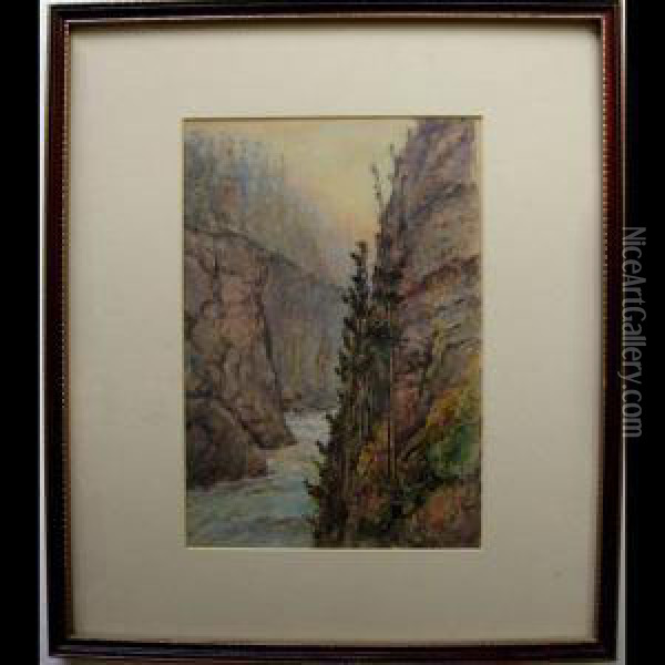 Albert Canyon Oil Painting - Paul Zeigler