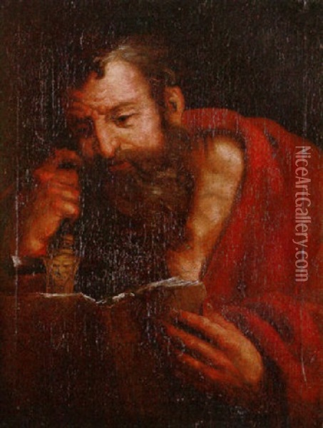 Saint Paul Oil Painting - Johann Carl Loth