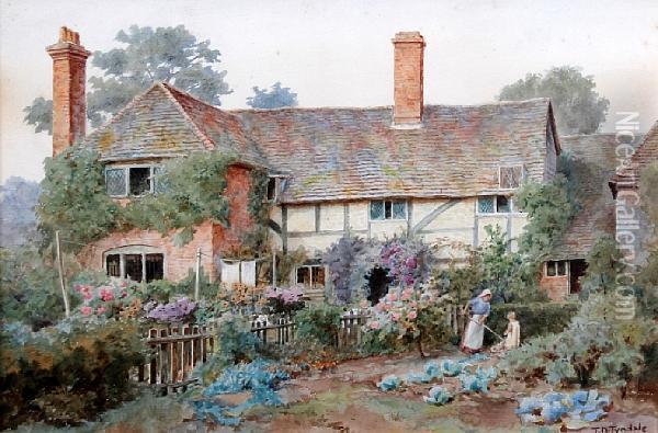 Farncombe, Surrey Oil Painting - Thomas Nicholson Tyndale