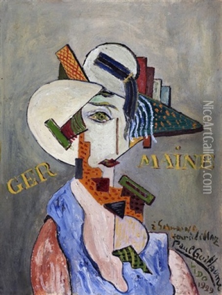 Germaine Oil Painting - Paul Guillaume