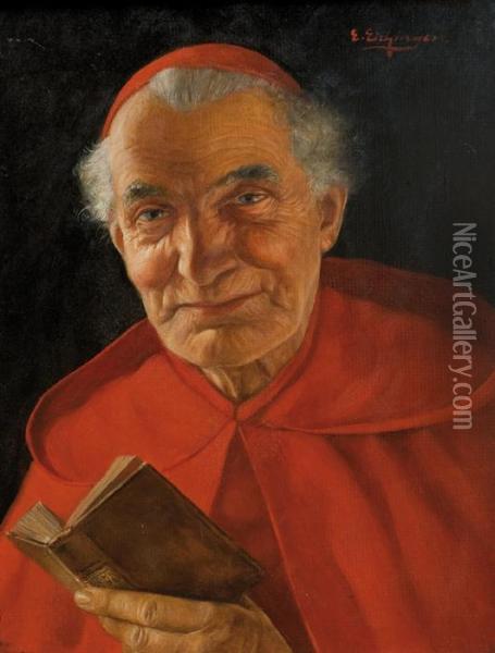 Cardenal Oil Painting - Erwin Eichinger