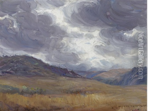 Approaching Storm Oil Painting - Joseph Kleitsch