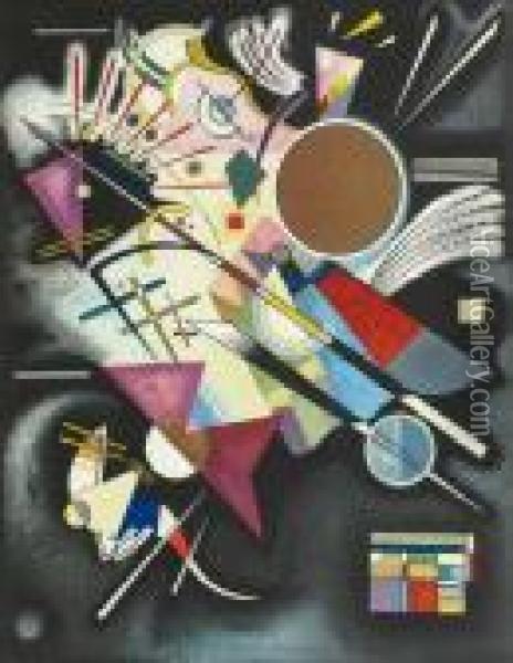 Composicion Oil Painting - Wassily Kandinsky