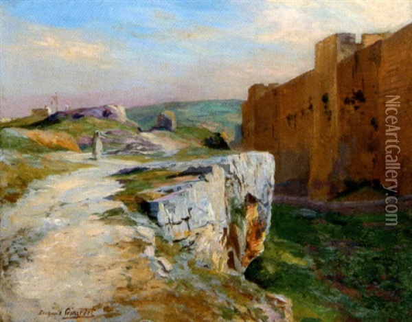 Paysage D'algerie Oil Painting - Eugene Alexis Girardet