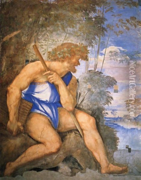 Polyphemus Oil Painting - Sebastiano Del Piombo