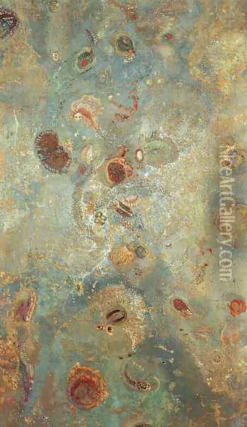 Underwater Vision 1910 Oil Painting - Odilon Redon