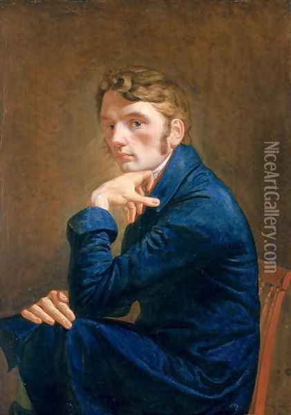 Self Portrait, 1805 Oil Painting - Philipp Otto Runge