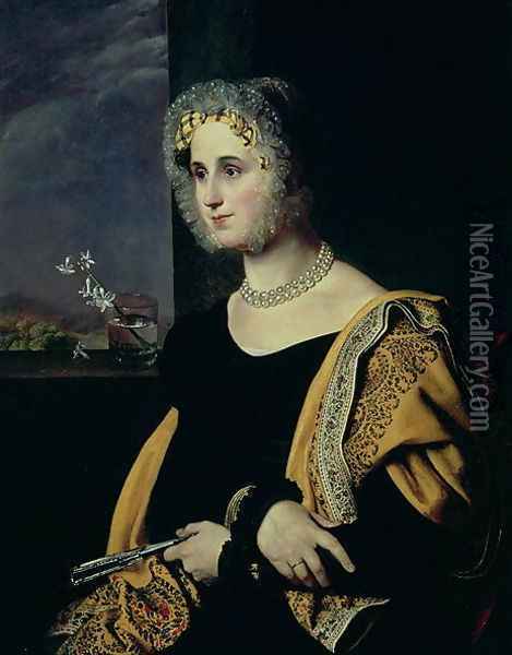 Portrait of Ekaterina Avdulina nee Yakovleva 1788-1832 Oil Painting - Orest Kiprensky