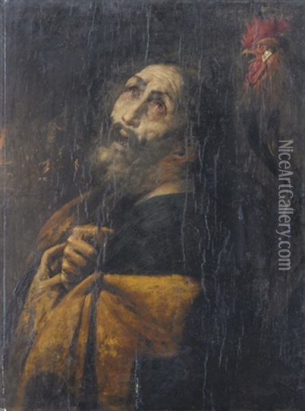 San Pietro Oil Painting - Giovanni Battista Crespi (il Cerano)