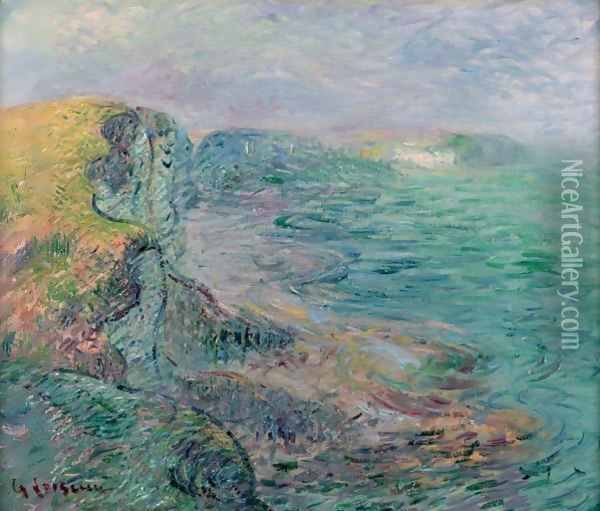 Falaises D'Yport Oil Painting - Gustave Loiseau