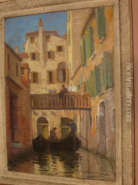 A Corner In Venice Oil Painting - James Hamilton Mackenzie