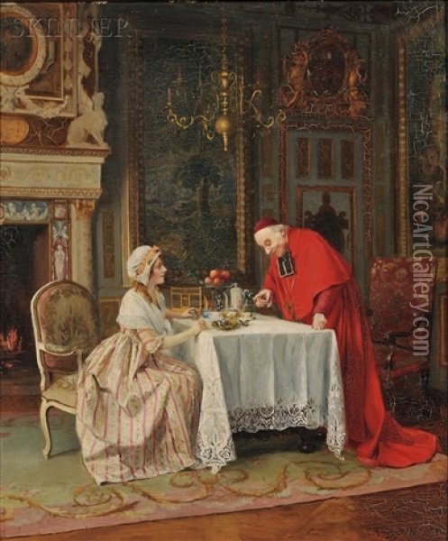 La Becquee Oil Painting - Victor Marais-Milton