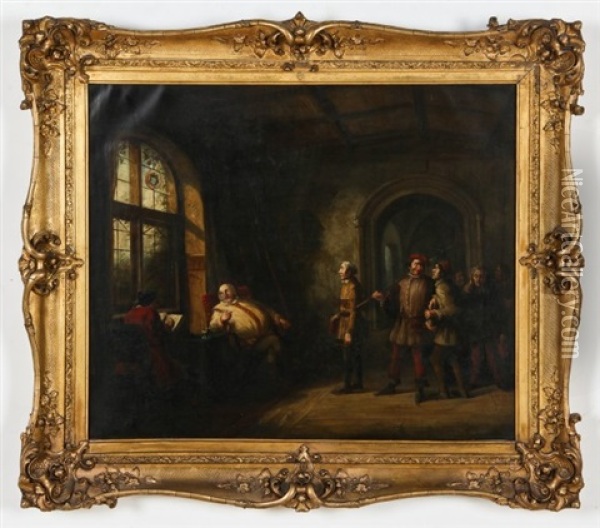 Painting Of Henry Iv Oil Painting - John Cawse