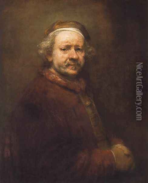 Self-Portrait 2 Oil Painting - Harmenszoon van Rijn Rembrandt