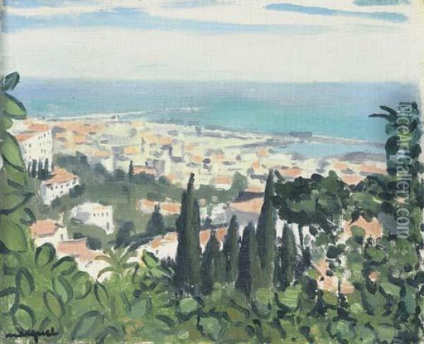 Vue D'alger Oil Painting - Albert Marquet