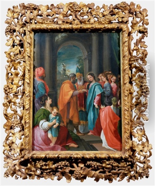Bildnis Eines Profeb- -malteserritters Oil Painting - Ludovico Carracci