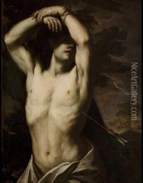 San Sebastiano Oil Painting - Pietro della Vecchia