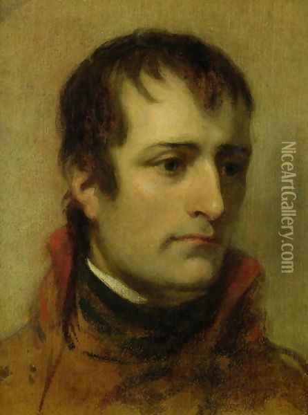 Napoleon Bonaparte 1769-1821 First Consul, 1802 Oil Painting - Thomas Phillips