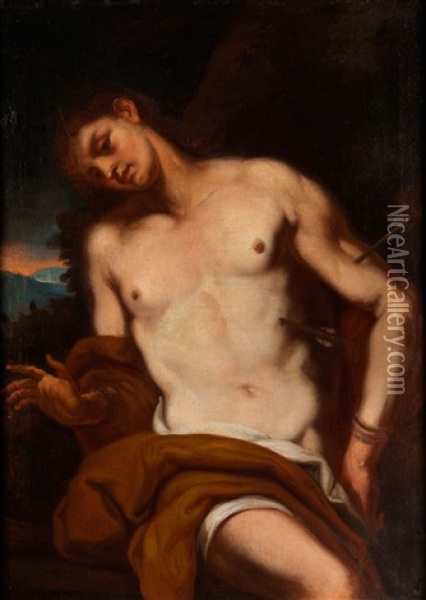 Der Heilige Sebastian Oil Painting - Johann Carl Loth