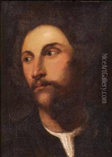 Ritratto Di Giovane Oil Painting - Tiziano Vecellio (Titian)