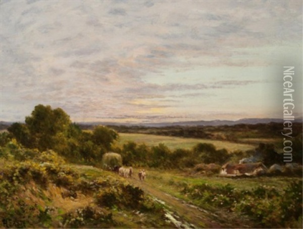 Mount Matlock, Derbyshire Oil Painting - Sir Alfred East